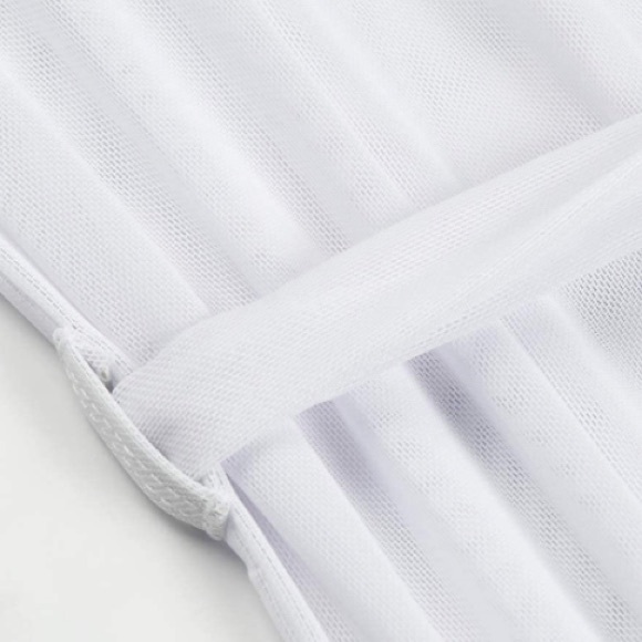 Flowy Maxi Bathing Tie Front Robe Cover Up - Picture 4 of 5